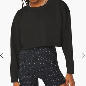 WeWoreWhat Cropped Sweatshirt